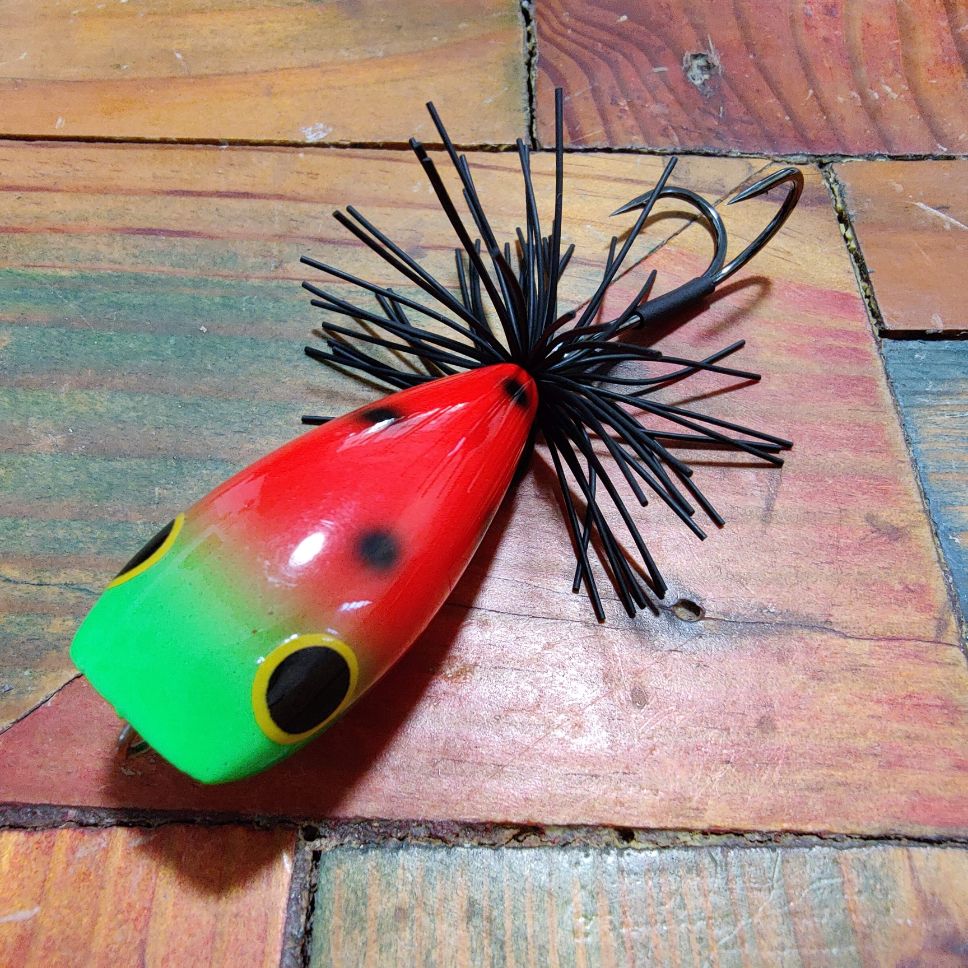Jumping Frog Lure Lure 90mm 10g Double Strong Jump Hook Z5N7